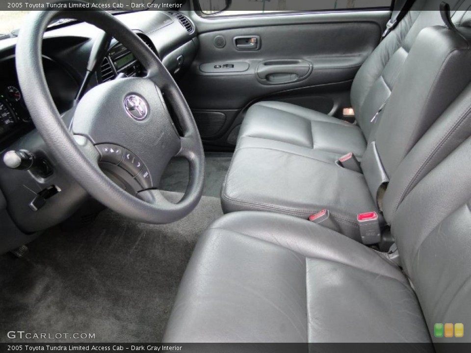 Dark Gray Interior Photo for the 2005 Toyota Tundra Limited Access Cab #43938819