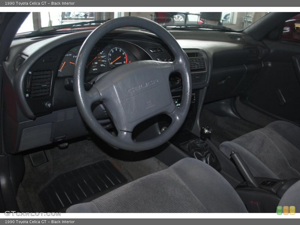 Black Interior Photo for the 1990 Toyota Celica GT #43939447