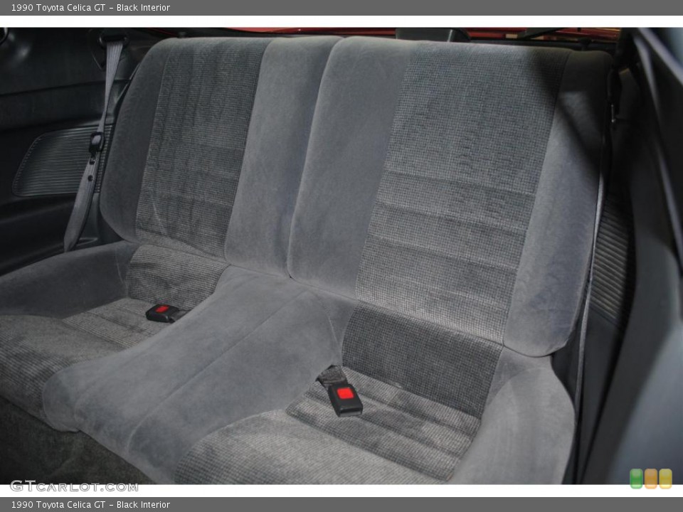 Black 1990 Toyota Celica Interiors
