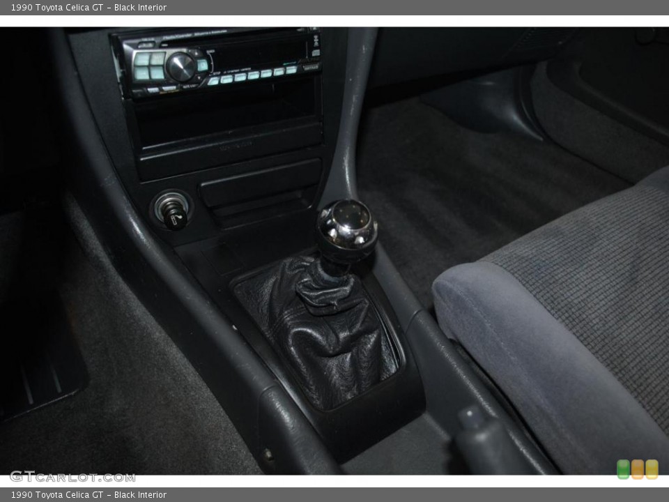 Black Interior Transmission for the 1990 Toyota Celica GT #43940051