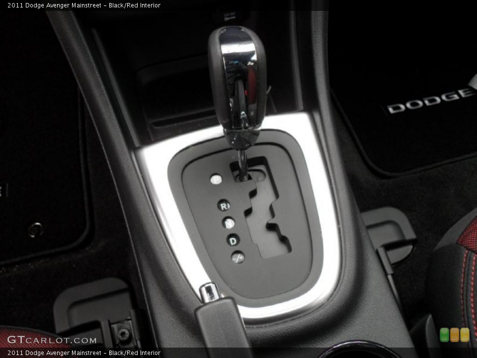 Black/Red Interior Transmission for the 2011 Dodge Avenger Mainstreet #43941543