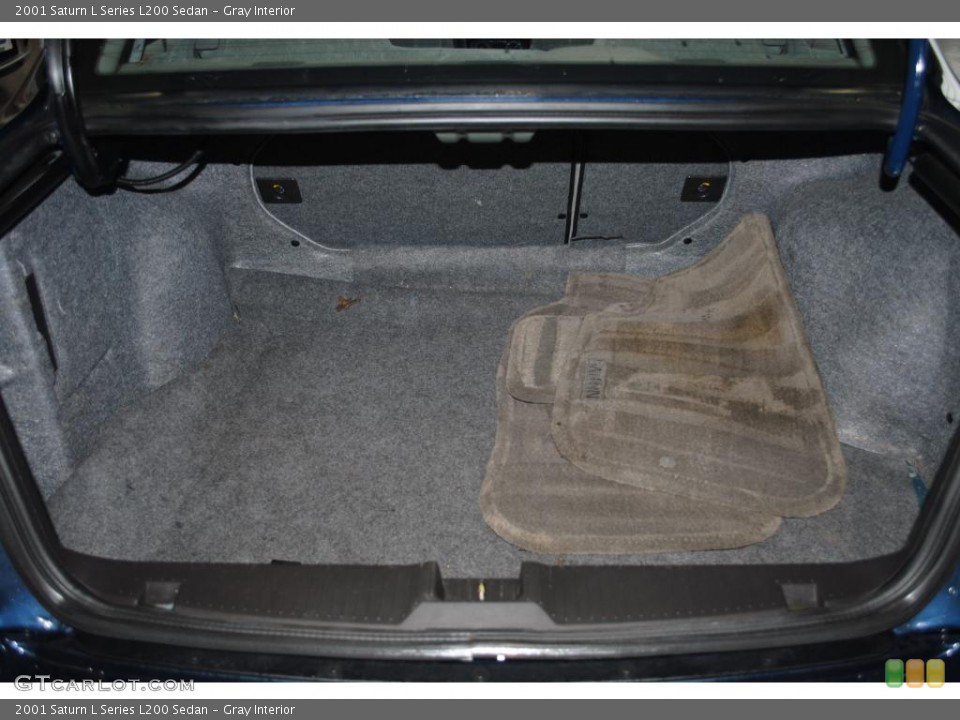 Gray Interior Trunk for the 2001 Saturn L Series L200 Sedan #43941659