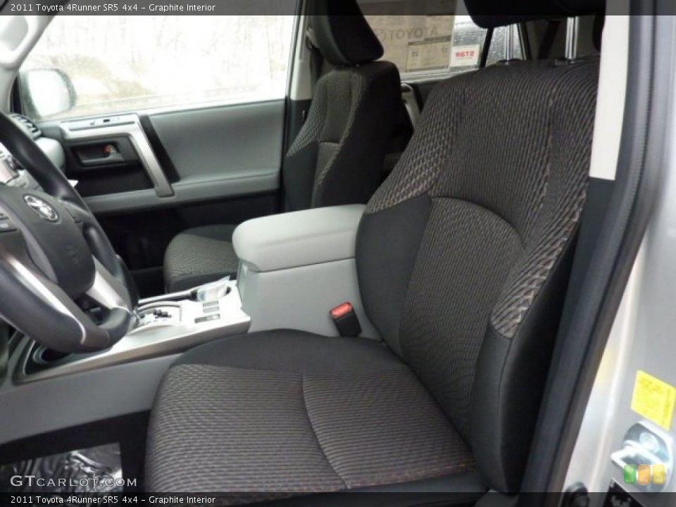 Graphite Interior Photo for the 2011 Toyota 4Runner SR5 4x4 #43942607