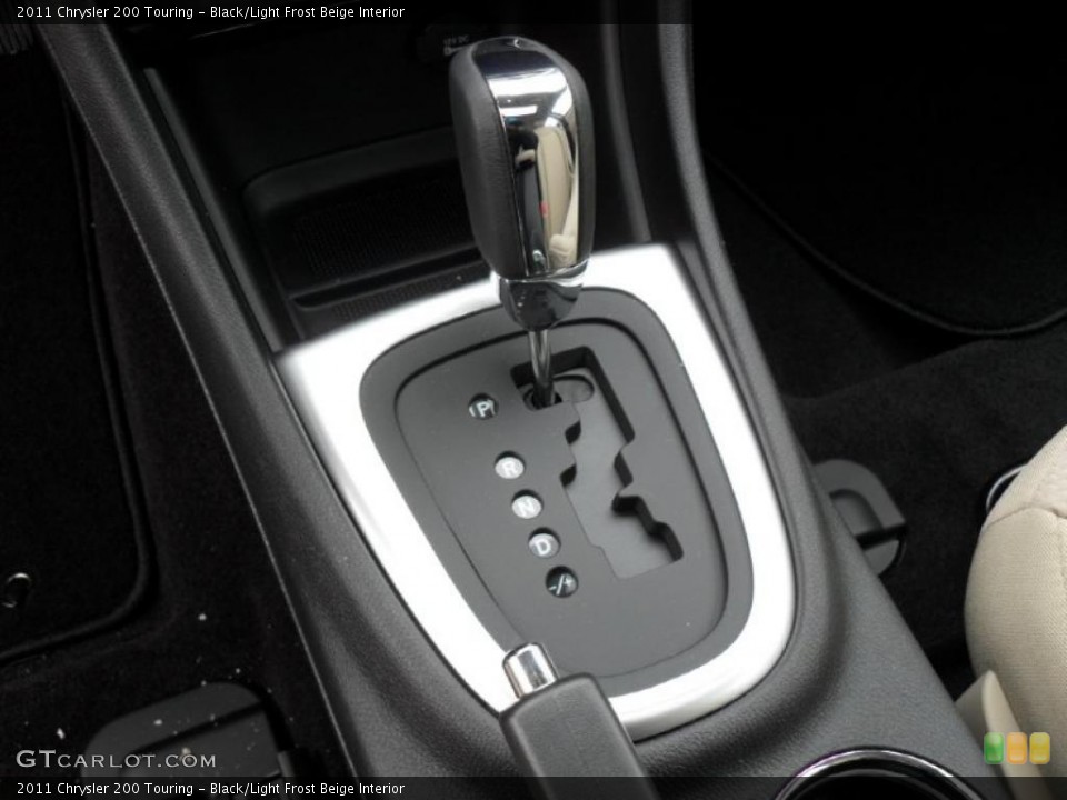 Black/Light Frost Beige Interior Transmission for the 2011 Chrysler 200 Touring #43942631