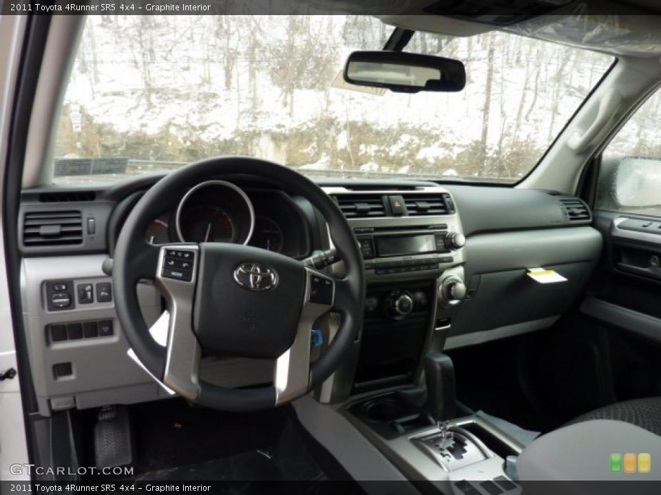Graphite Interior Dashboard for the 2011 Toyota 4Runner SR5 4x4 #43942639