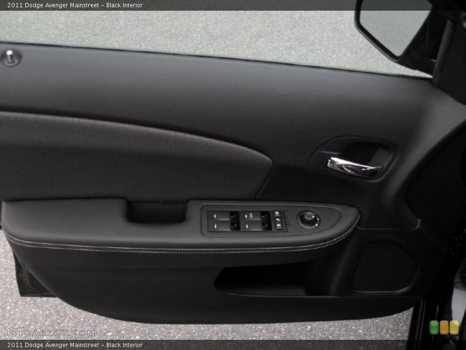 Black Interior Door Panel for the 2011 Dodge Avenger Mainstreet #43944591