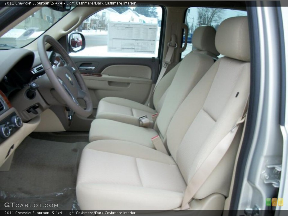 Light Cashmere/Dark Cashmere Interior Photo for the 2011 Chevrolet Suburban LS 4x4 #43945635