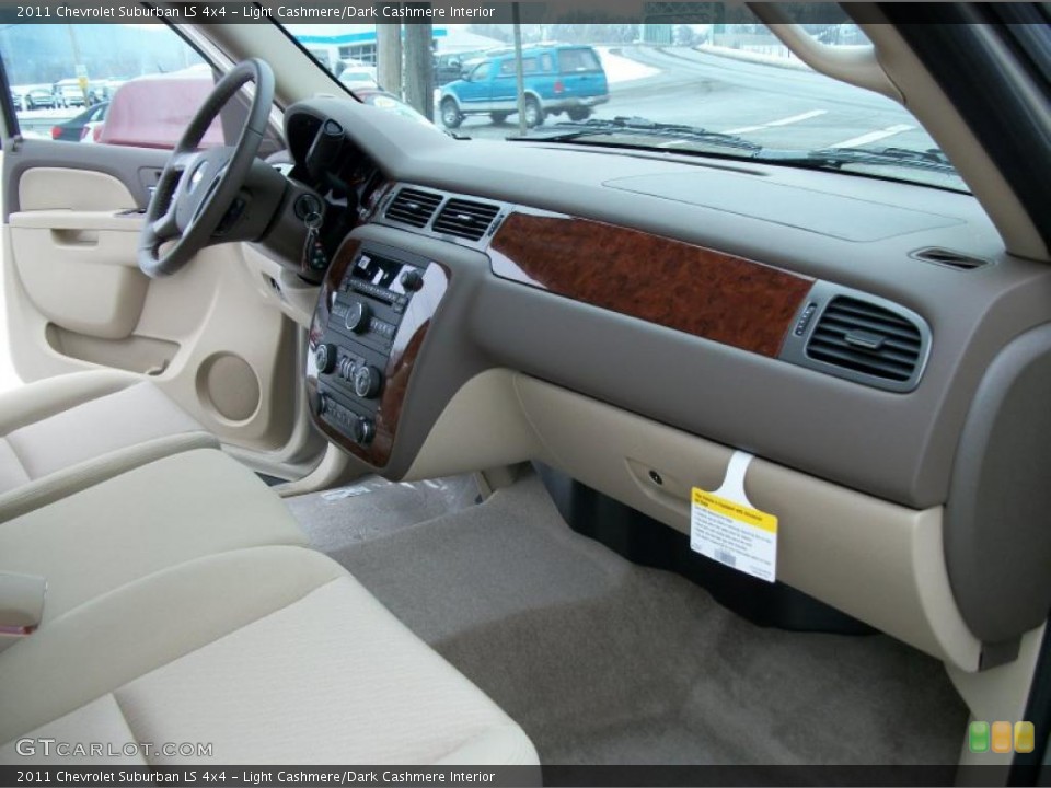 Light Cashmere/Dark Cashmere Interior Dashboard for the 2011 Chevrolet Suburban LS 4x4 #43945959