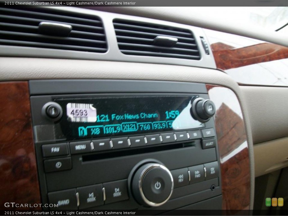 Light Cashmere/Dark Cashmere Interior Controls for the 2011 Chevrolet Suburban LS 4x4 #43946159