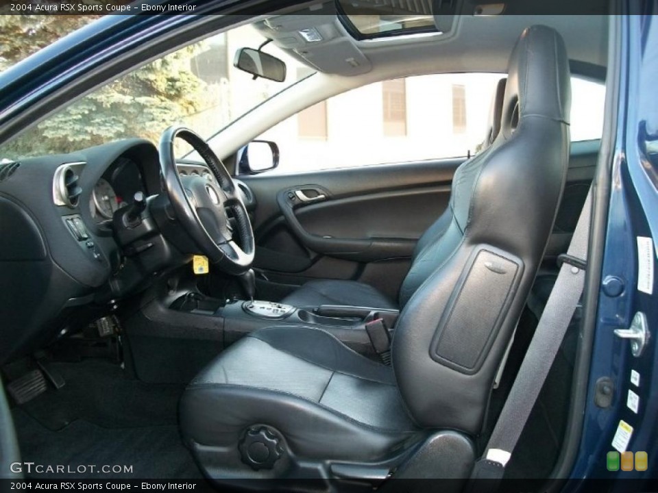 Ebony Interior Photo for the 2004 Acura RSX Sports Coupe #43948533