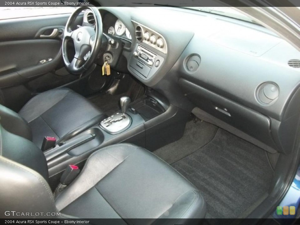 Ebony Interior Dashboard for the 2004 Acura RSX Sports Coupe #43948677