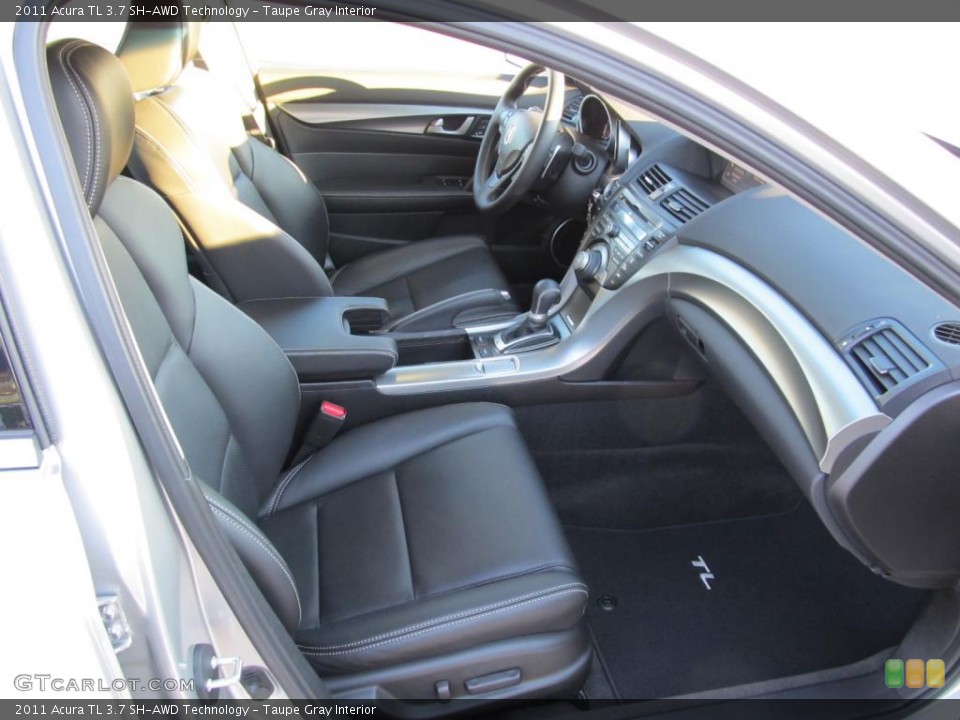 Taupe Gray Interior Photo for the 2011 Acura TL 3.7 SH-AWD Technology #43949469