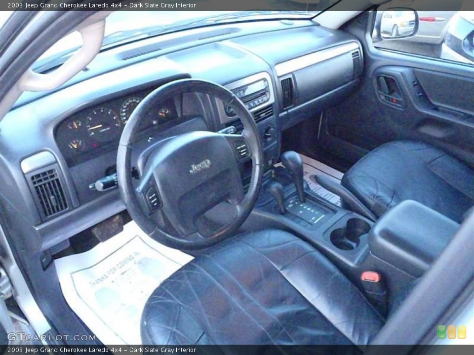 Dark Slate Gray Interior Prime Interior for the 2003 Jeep Grand Cherokee Laredo 4x4 #43951845
