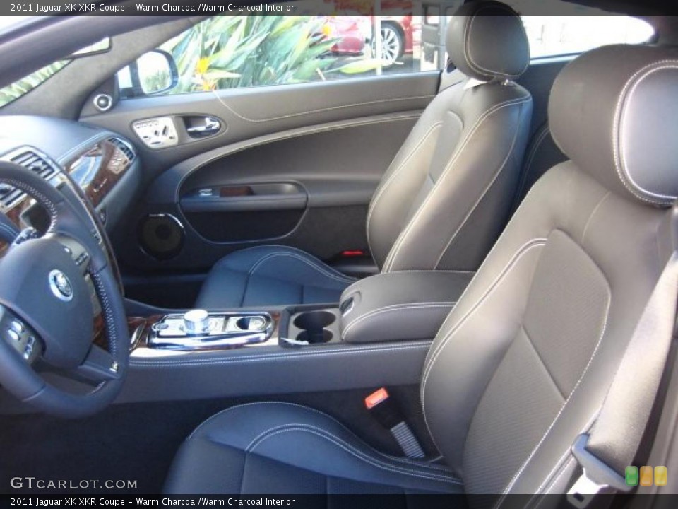 Warm Charcoal/Warm Charcoal Interior Photo for the 2011 Jaguar XK XKR Coupe #43952294