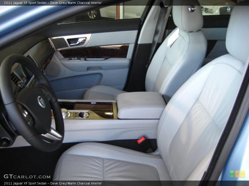 Dove Grey/Warm Charcoal Interior Photo for the 2011 Jaguar XF Sport Sedan #43952358