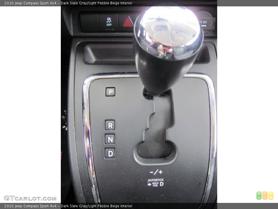 Dark Slate Gray/Light Pebble Beige Interior Transmission for the 2010 Jeep Compass Sport 4x4 #43954702