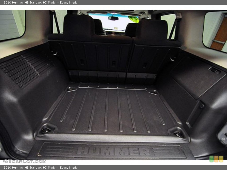 Ebony Interior Trunk for the 2010 Hummer H3  #43959408