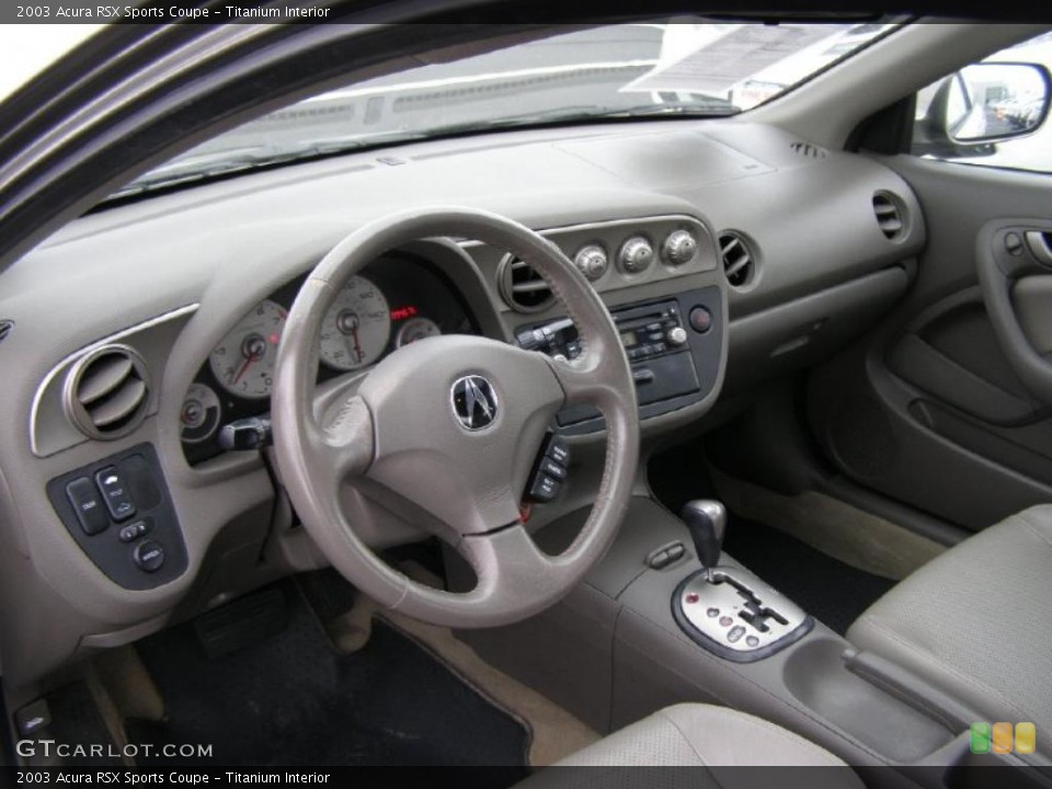 Titanium Interior Prime Interior for the 2003 Acura RSX Sports Coupe #43961376