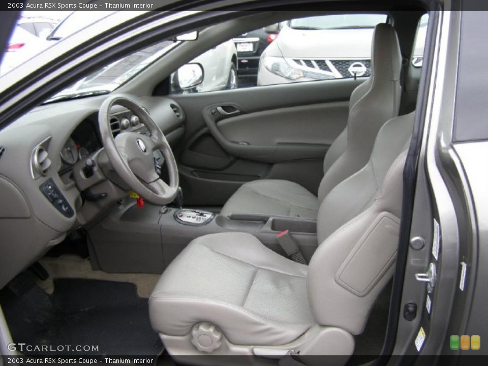 Titanium Interior Photo for the 2003 Acura RSX Sports Coupe #43961384