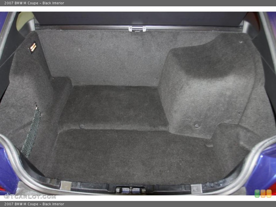 Black Interior Trunk for the 2007 BMW M Coupe #43962178