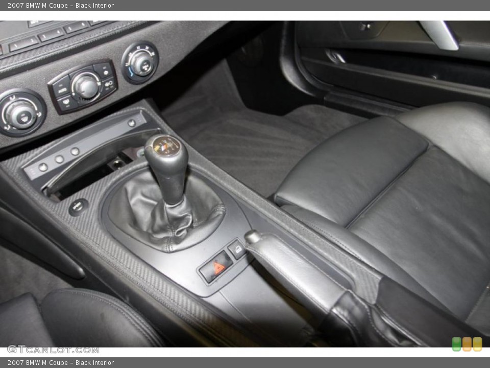 Black Interior Transmission for the 2007 BMW M Coupe #43962448