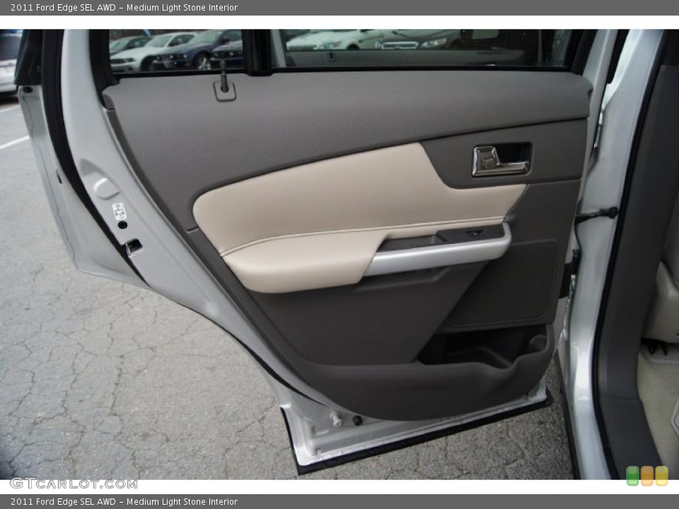 Medium Light Stone Interior Door Panel for the 2011 Ford Edge SEL AWD #43962585