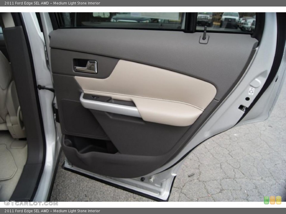 Medium Light Stone Interior Door Panel for the 2011 Ford Edge SEL AWD #43962634
