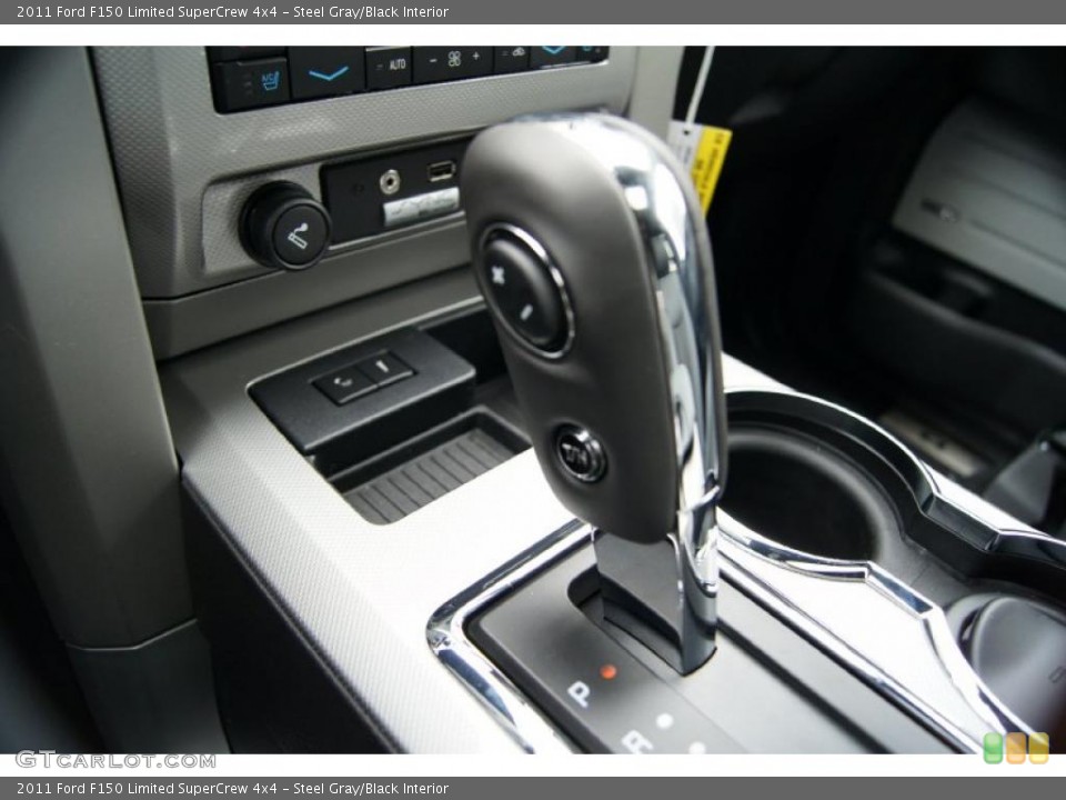 Steel Gray/Black Interior Transmission for the 2011 Ford F150 Limited SuperCrew 4x4 #43966224
