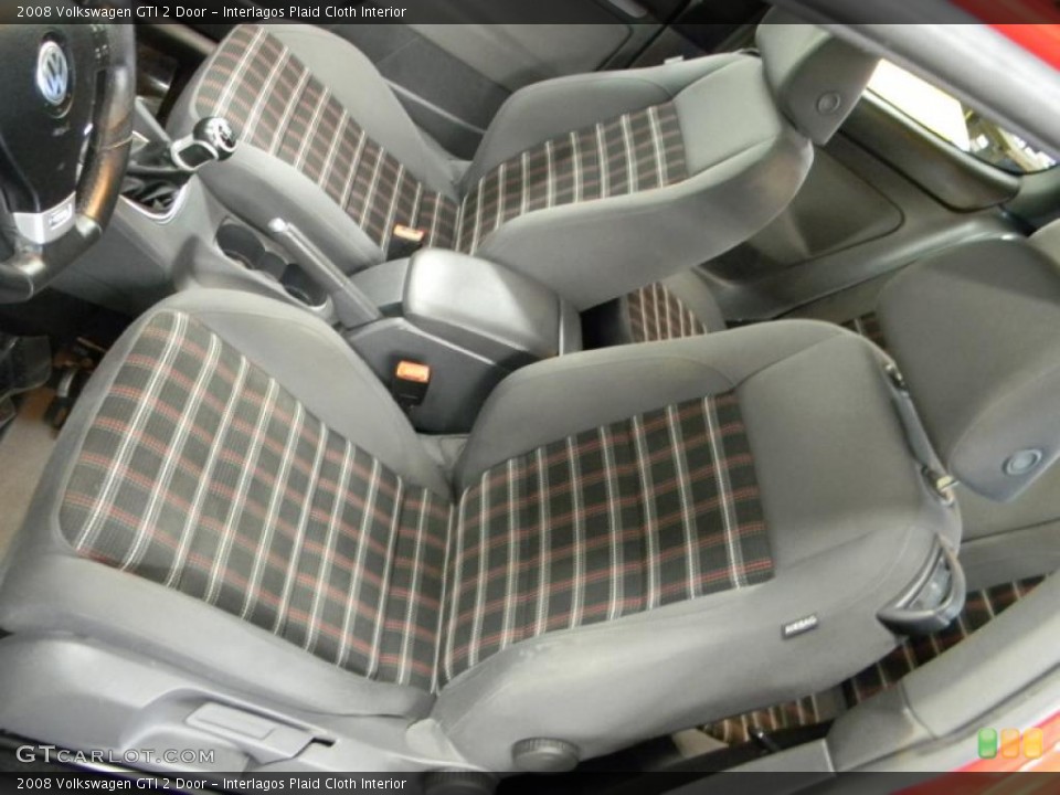 Interlagos Plaid Cloth Interior Photo for the 2008 Volkswagen GTI 2 Door #43975021