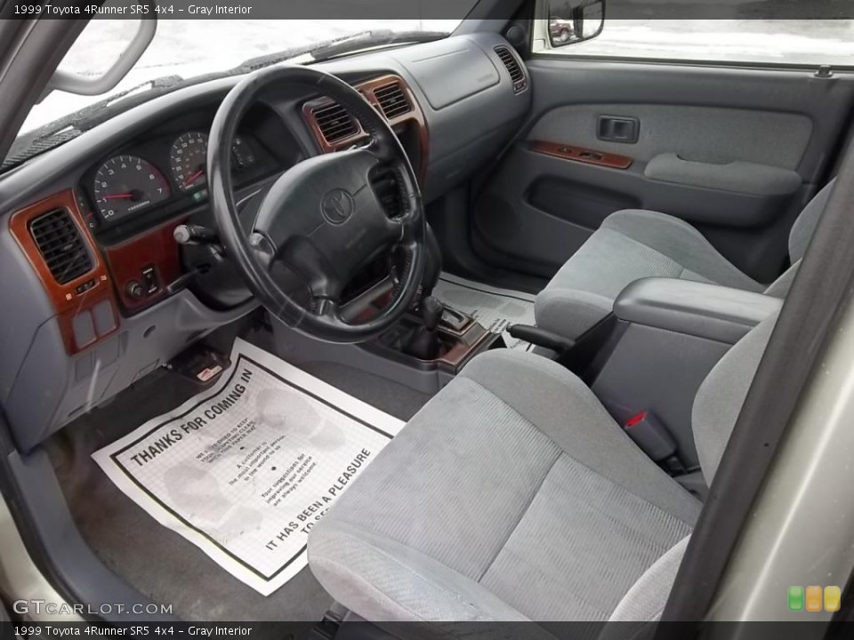 Gray 1999 Toyota 4Runner Interiors