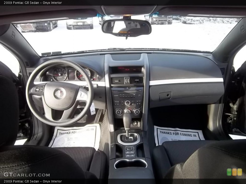 Onyx Interior Dashboard for the 2009 Pontiac G8 Sedan #43988804