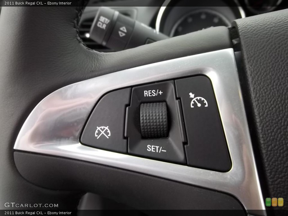 Ebony Interior Controls for the 2011 Buick Regal CXL #43988956