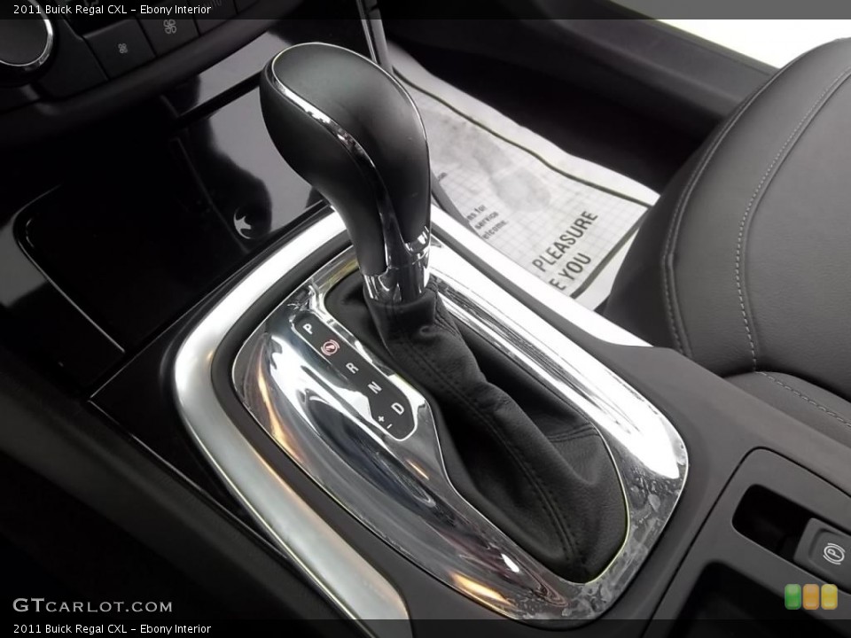 Ebony Interior Transmission for the 2011 Buick Regal CXL #43988964