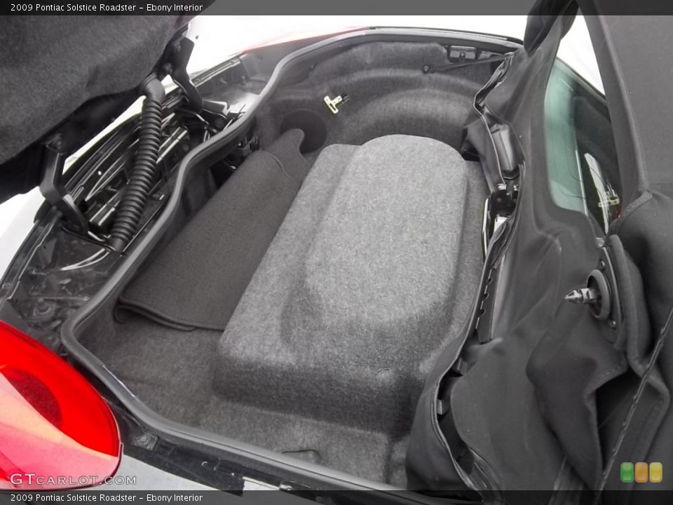 Ebony Interior Trunk for the 2009 Pontiac Solstice Roadster #43989180