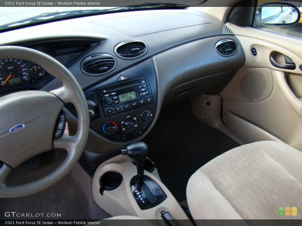 Medium Pebble Interior Controls for the 2001 Ford Focus SE Sedan #43996214