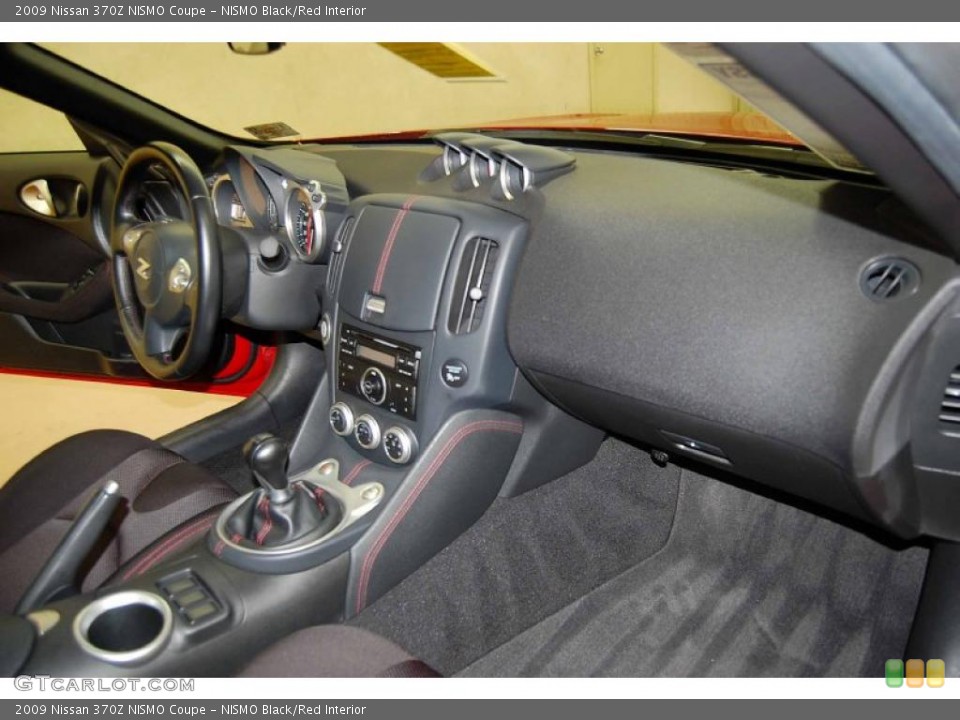 NISMO Black/Red Interior Dashboard for the 2009 Nissan 370Z NISMO Coupe #44003284
