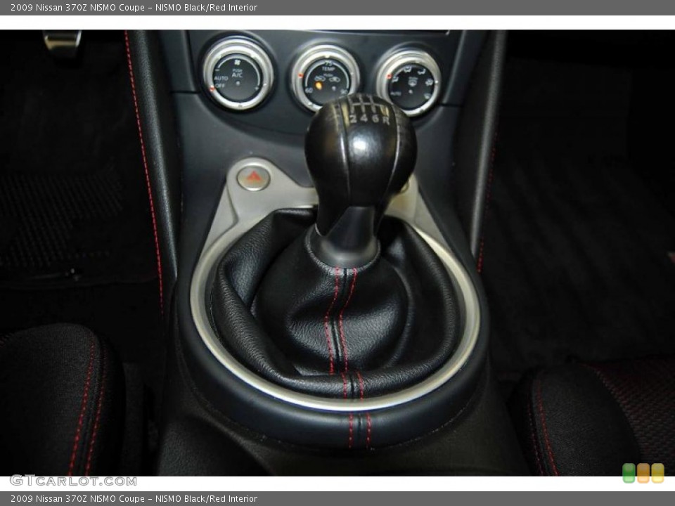 NISMO Black/Red Interior Transmission for the 2009 Nissan 370Z NISMO Coupe #44003299