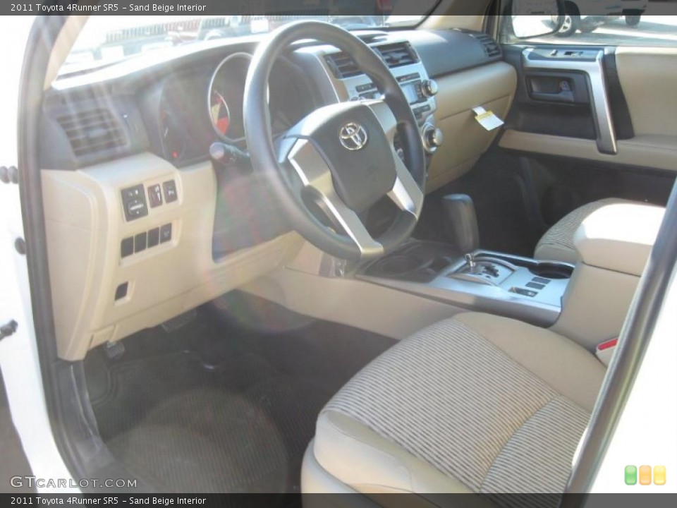 Sand Beige Interior Photo for the 2011 Toyota 4Runner SR5 #44013852
