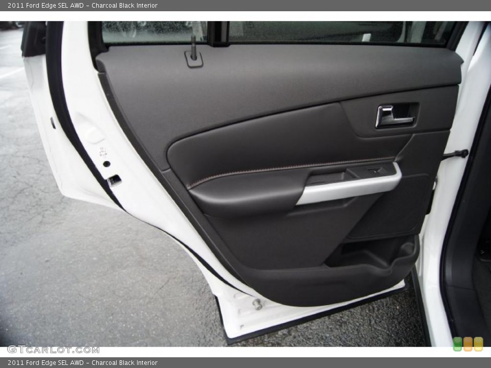 Charcoal Black Interior Door Panel for the 2011 Ford Edge SEL AWD #44018620