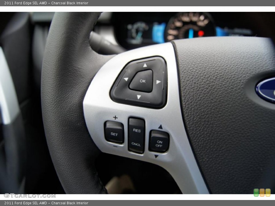 Charcoal Black Interior Controls for the 2011 Ford Edge SEL AWD #44018916