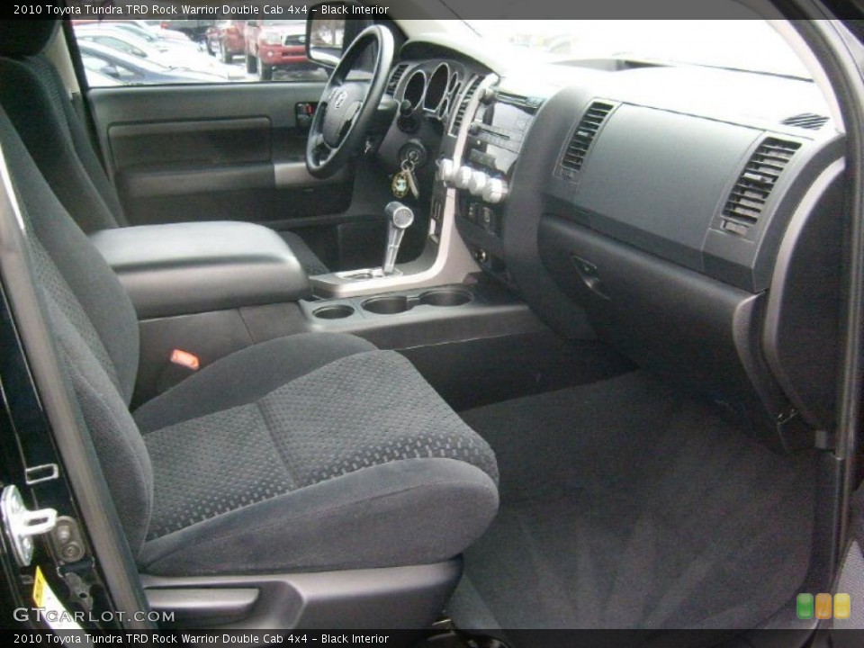 Black Interior Photo for the 2010 Toyota Tundra TRD Rock Warrior Double Cab 4x4 #44025144
