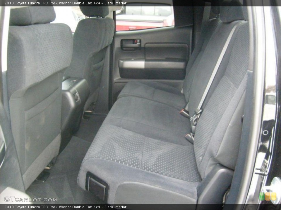 Black Interior Photo for the 2010 Toyota Tundra TRD Rock Warrior Double Cab 4x4 #44025163