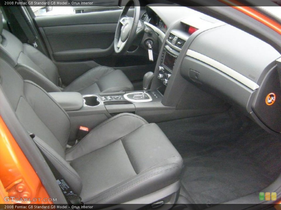 Onyx Interior Photo for the 2008 Pontiac G8  #44025676
