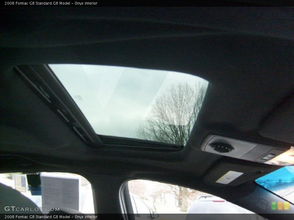 Onyx Interior Sunroof for the 2008 Pontiac G8  #44025692