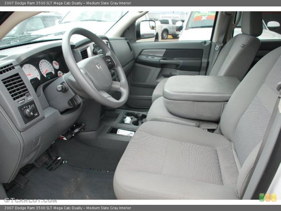Medium Slate Gray Interior Photo for the 2007 Dodge Ram 3500 SLT Mega Cab Dually #44034544