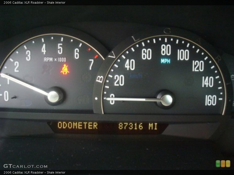 Shale Interior Gauges for the 2006 Cadillac XLR Roadster #44035872