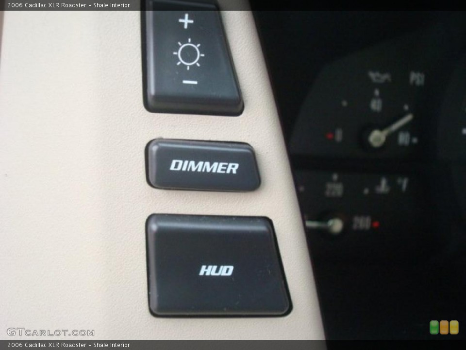 Shale Interior Controls for the 2006 Cadillac XLR Roadster #44035968