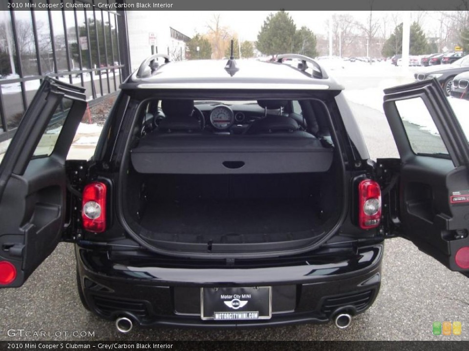 Grey/Carbon Black Interior Trunk for the 2010 Mini Cooper S Clubman #44037948