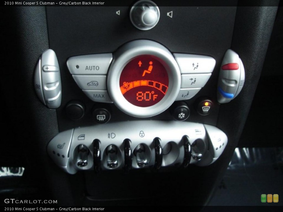 Grey/Carbon Black Interior Controls for the 2010 Mini Cooper S Clubman #44038048