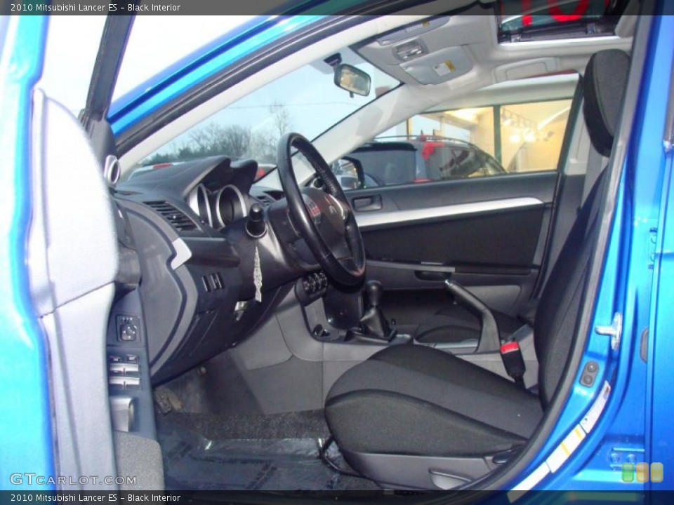 Black Interior Photo for the 2010 Mitsubishi Lancer ES #44044540